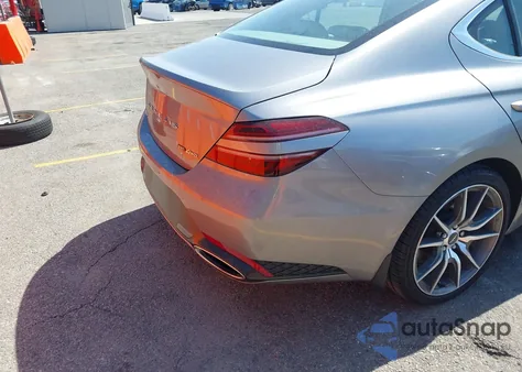 2023 Genesis G70 3.3T Awd z USA, uszkodzony, nr VIN KMTG54TE0PU132159